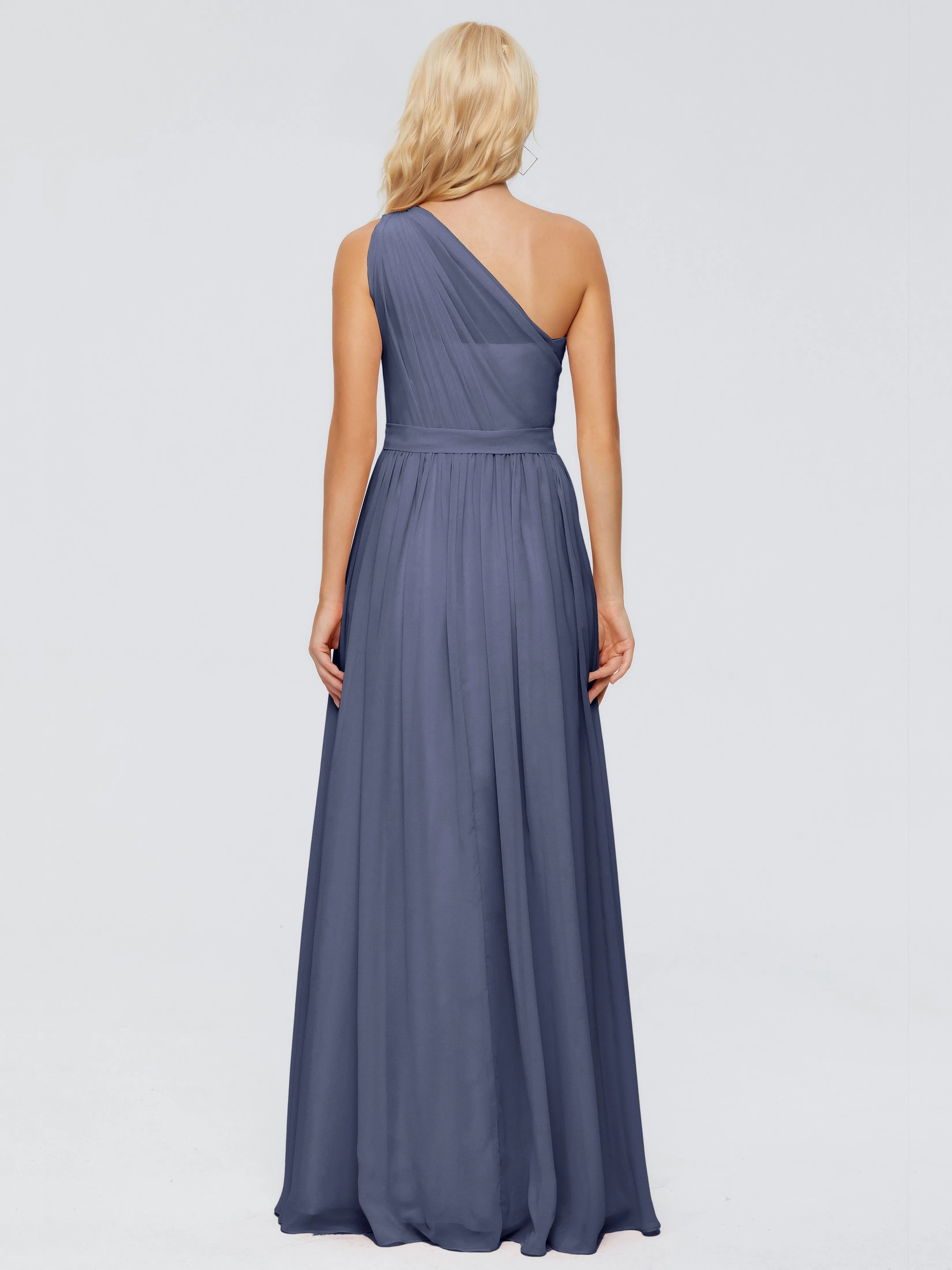 Arabella One Shoulder Sash Bridesmaid Dresses