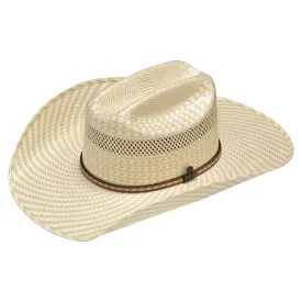 Ariat Two Tone Woven Double S 10x Straw Hat A73182