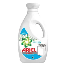 ARIEL MATIC LIQUID DETERGENT TOP LOAD 500ML