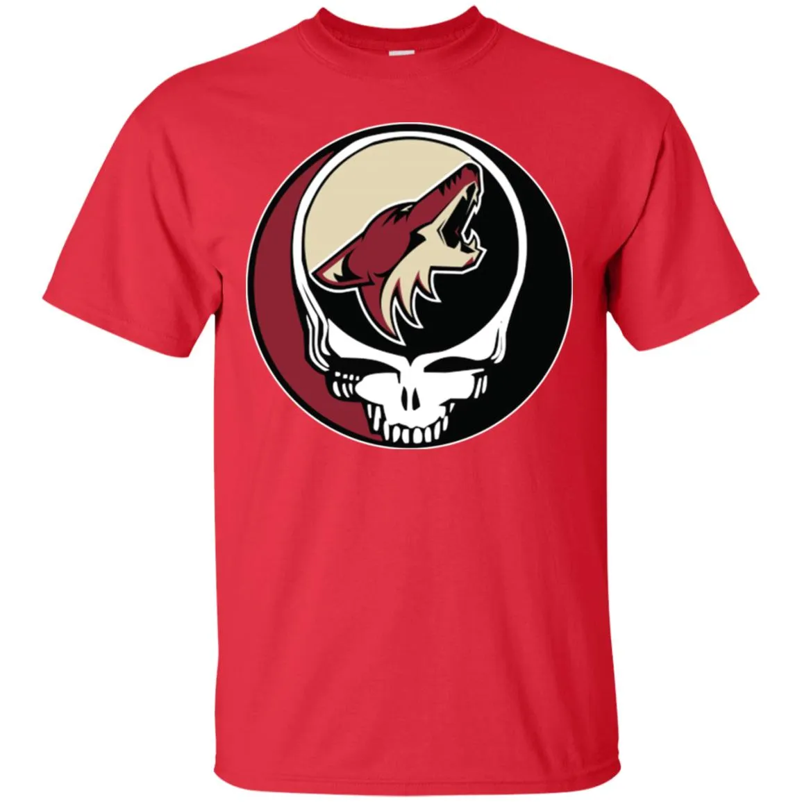 Arizona Coyotes Grateful Dead Steal Your Face Hockey Nhl Shirts