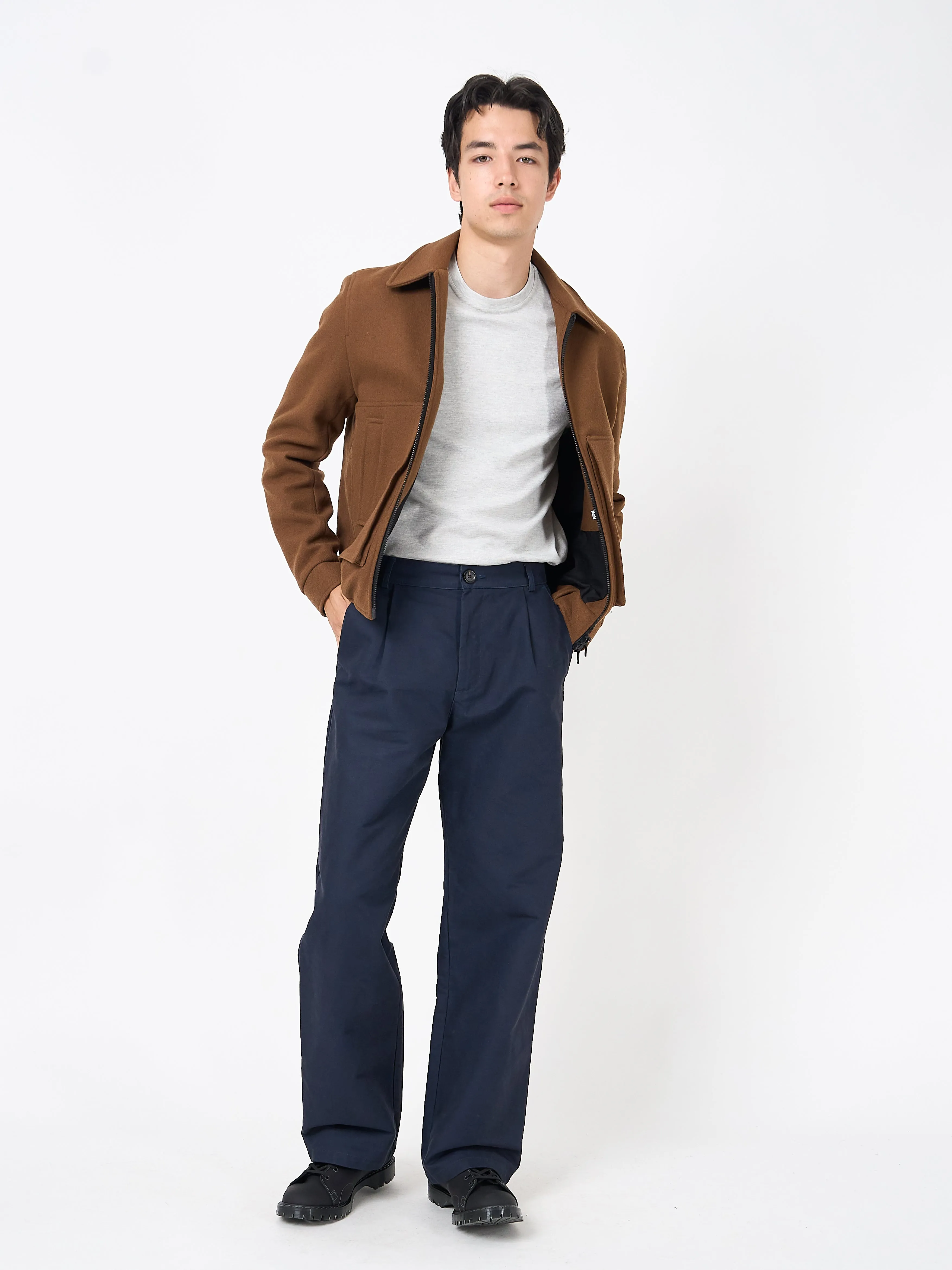 Arlington Bomber Jacket Mosedale Tawny Brown