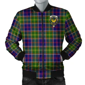 Arnott Tartan Bomber Jacket with Family Crest