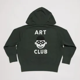 Art Club Pull-over Hooded Sweatshirt (Forest)