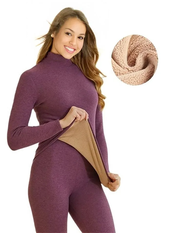 Ashore Winter Shop New Women's Thermal Underwear 2 pc Set