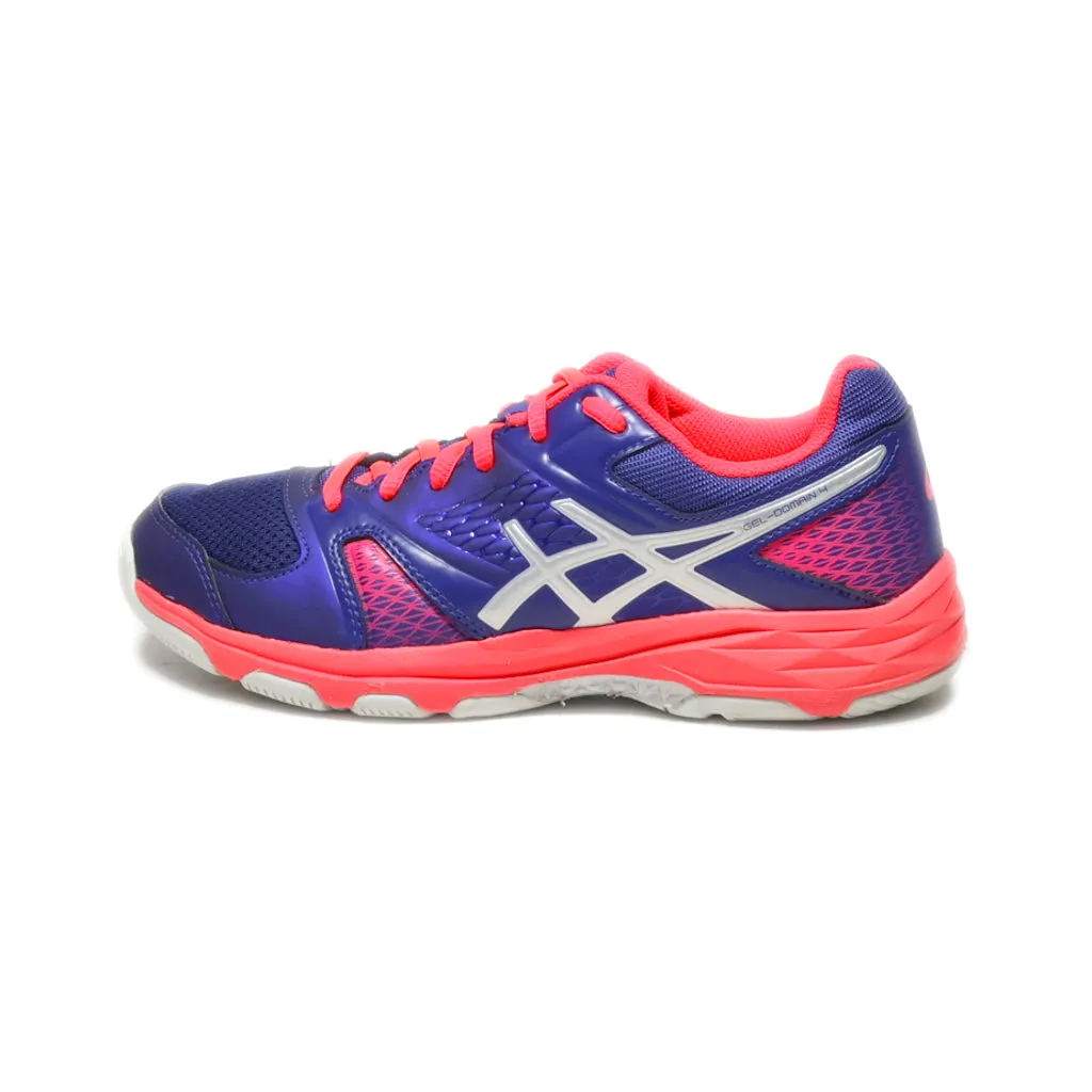 Asics Gel-Domain 4 Sport Shoes Leather Blue Colour For Women