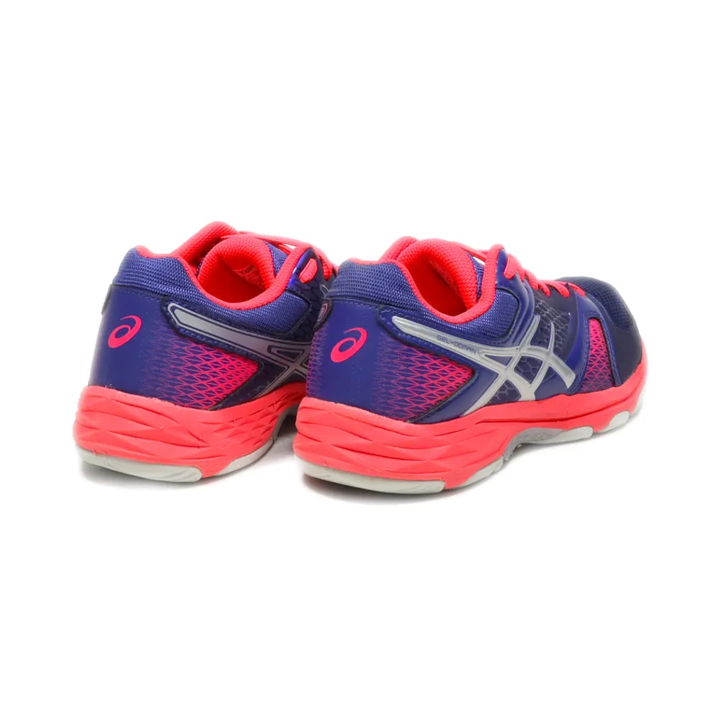 Asics Gel-Domain 4 Sport Shoes Leather Blue Colour For Women