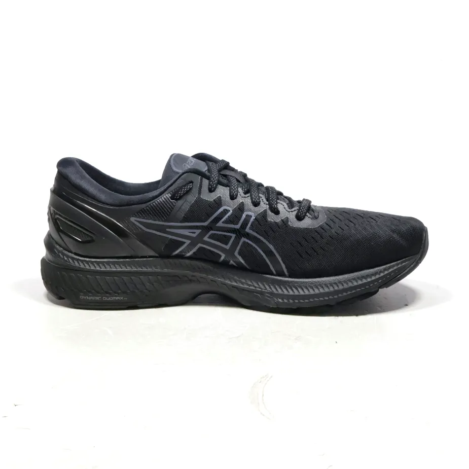 Asics Gel Kayano 27 Sport Shoes Fabric Black Colour For Men