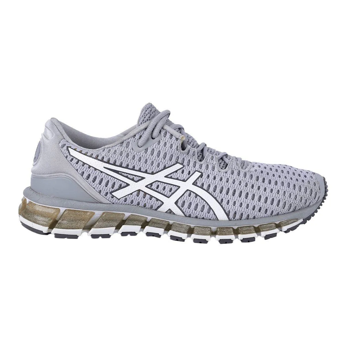 Asics Gel Quantum 360 Running Sport Shoes Fabric Grey Colour For Men