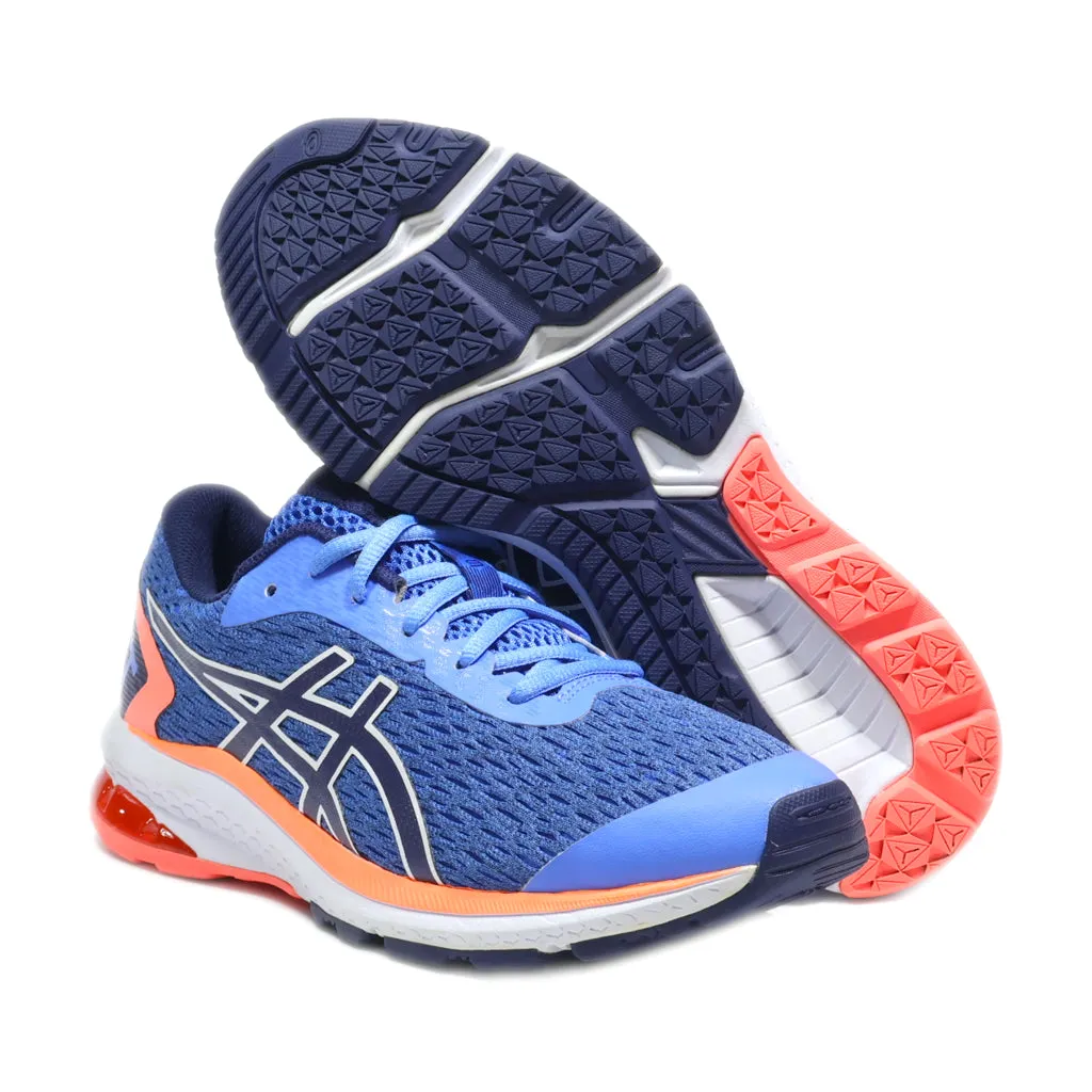 Asics Gt-1000 9 Sport Shoes Leather Blue Colour For Women