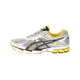 Asics Gt1000 Running Sport Shoes Fabric Silver Colour For Men