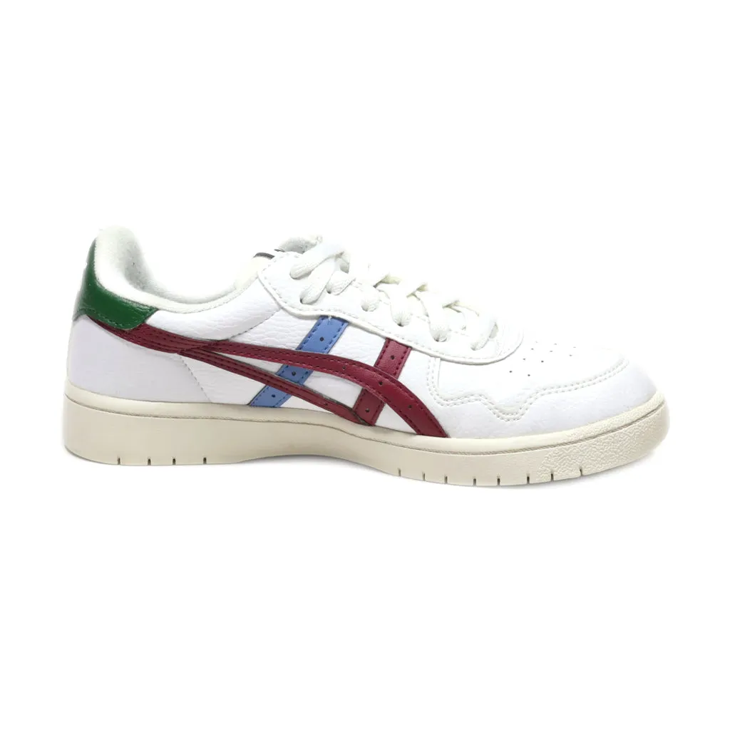 Asics Japan S Low-Top Sneakers Leather White Colour For Women