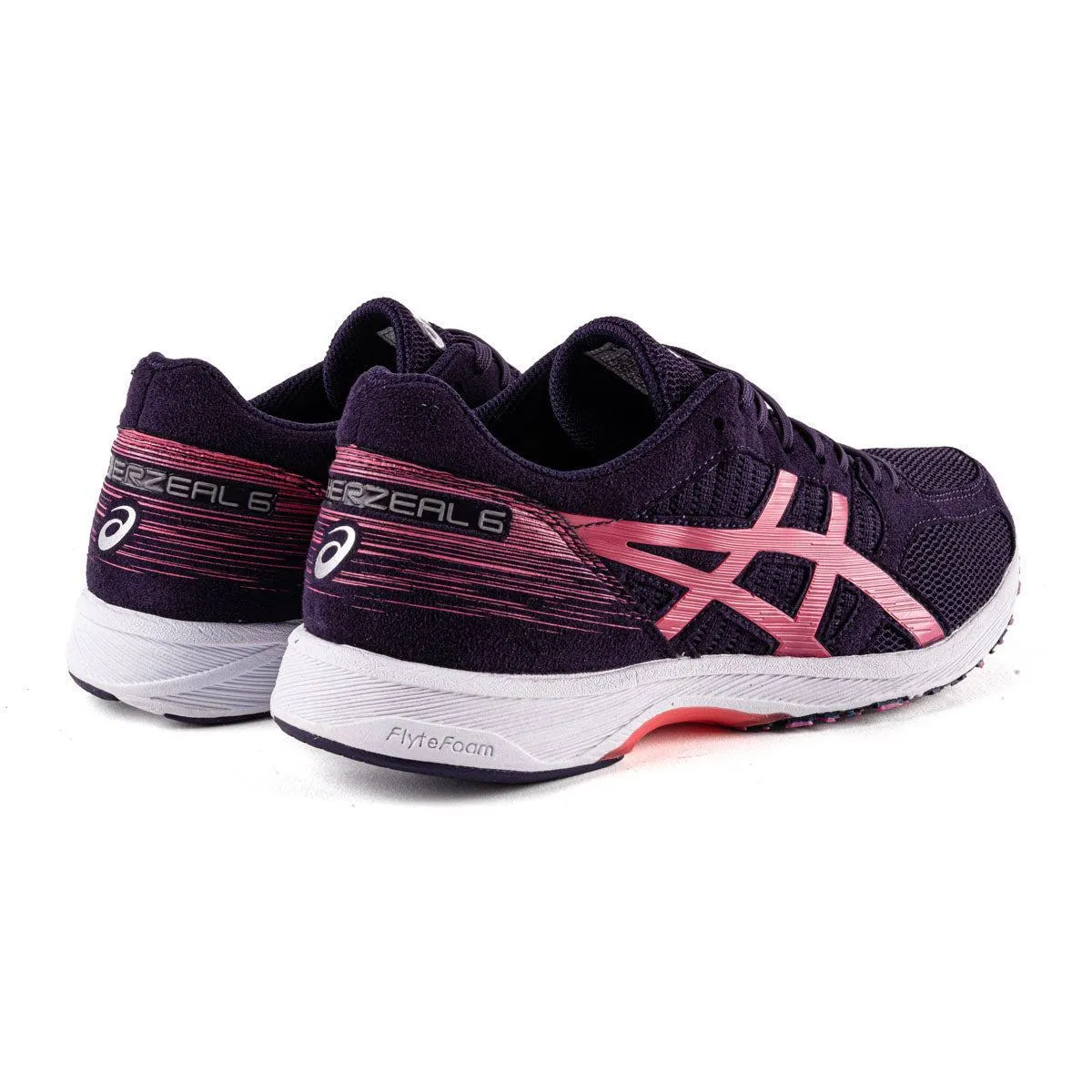 Asics Tartherzeal 6 Running Sport Shoes Fabric Purple Colour For Women