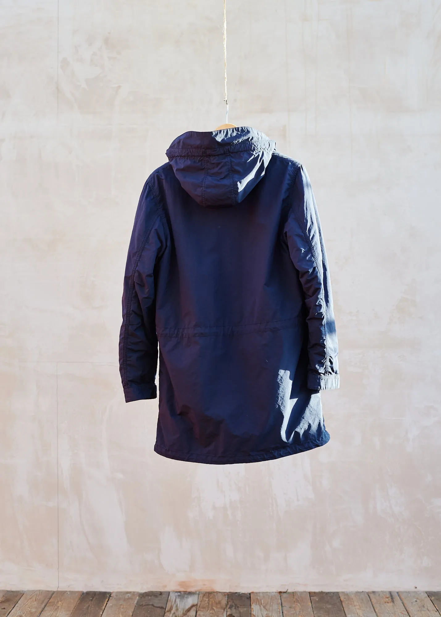 Aspesi Dark Blue Winter Parka with Removable Liner - M