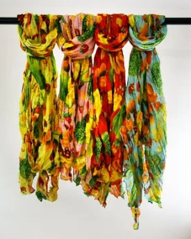 Assorted Fruit Scarves