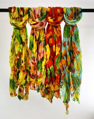 Assorted Fruit Scarves