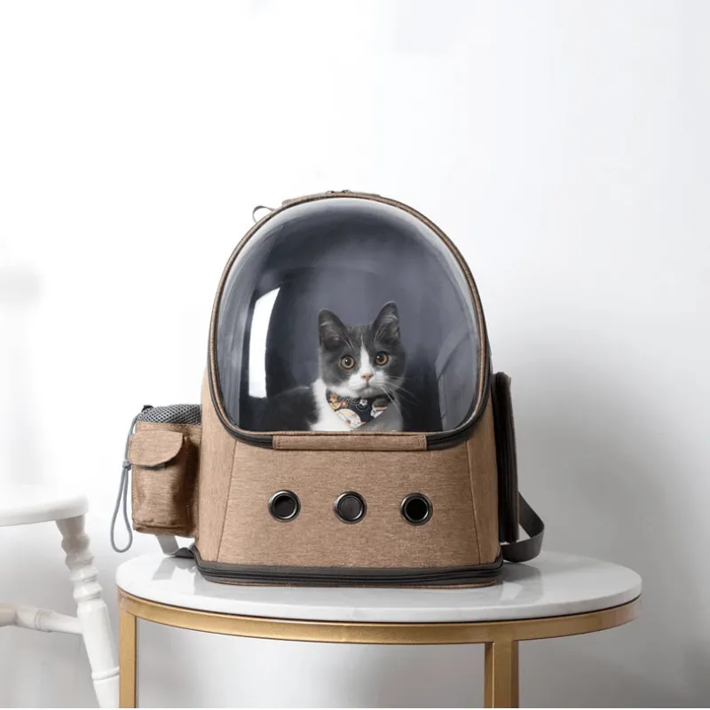 Astronaut Spaceship Cat Backpack