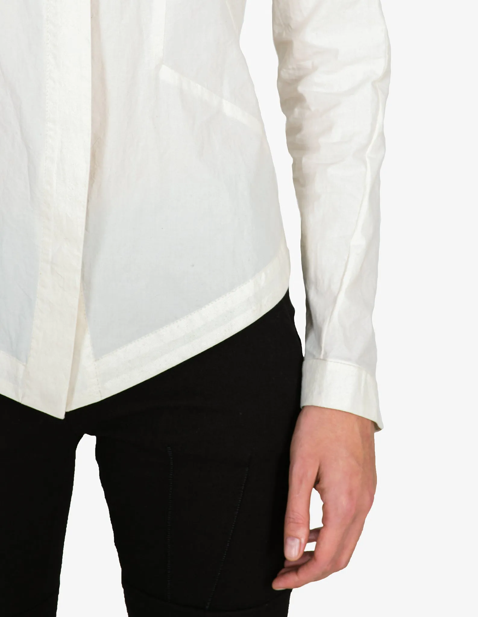 Asymmetric Cotton Shirt