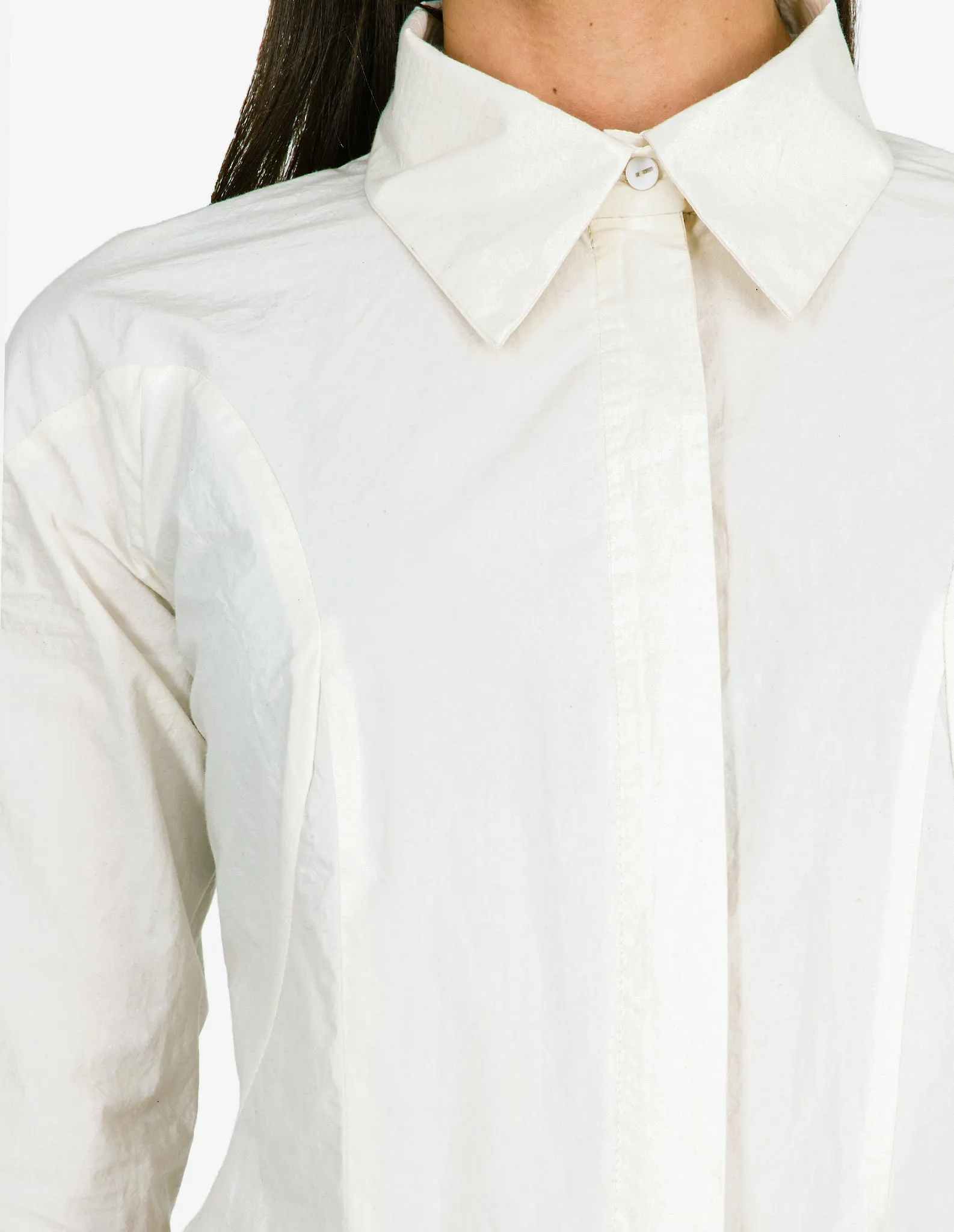 Asymmetric Cotton Shirt