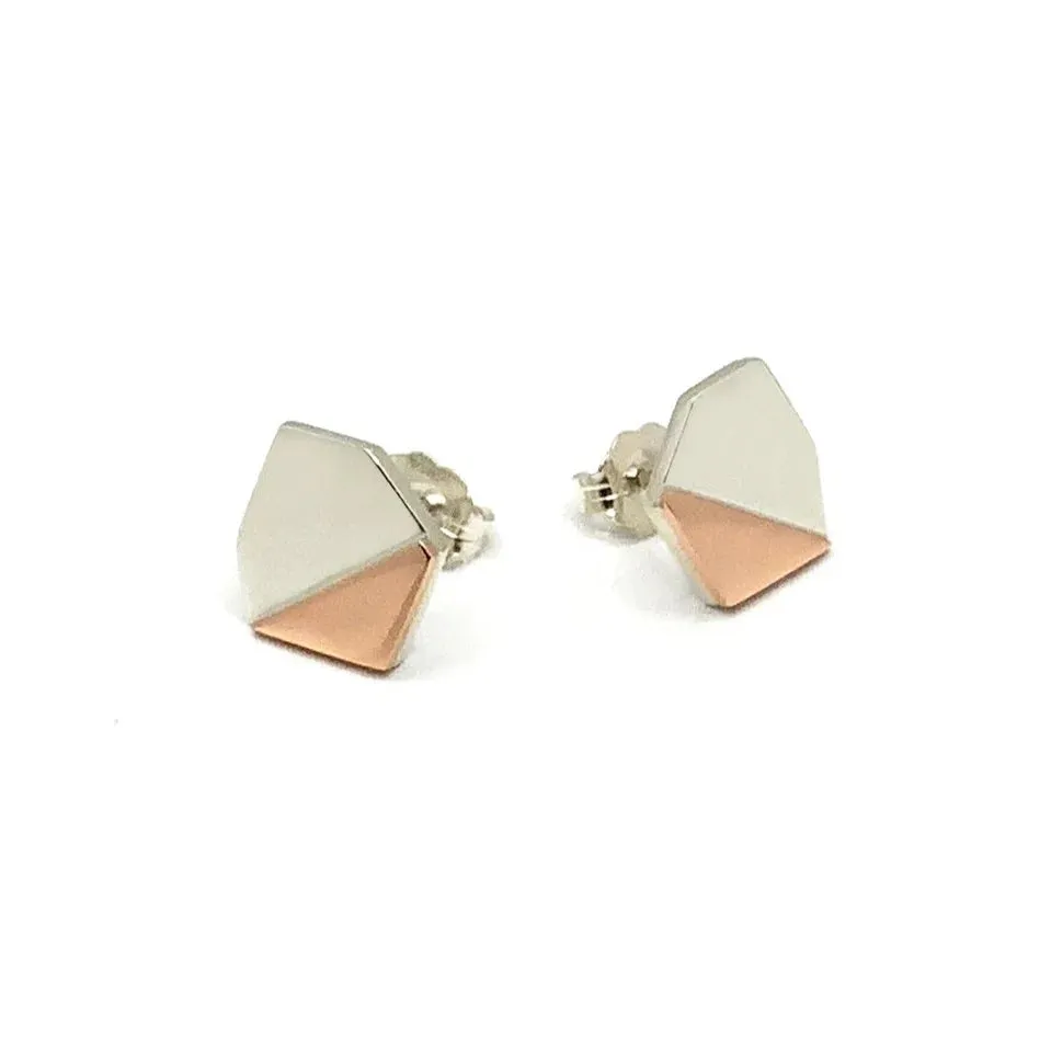 Asymmetrical Stud Earrings