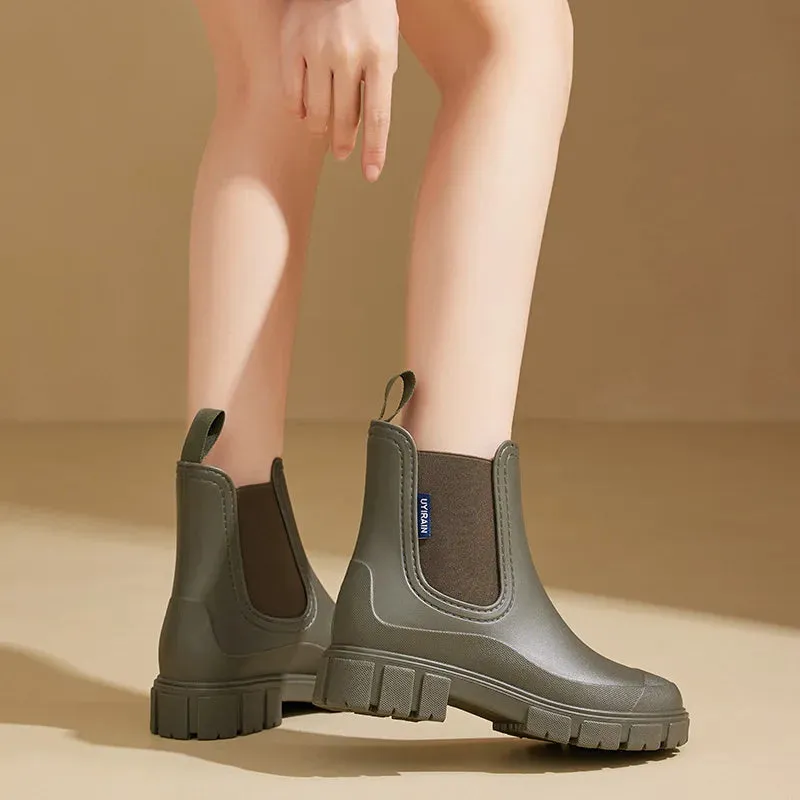 Atef low-heel Chelsea chunky Boots