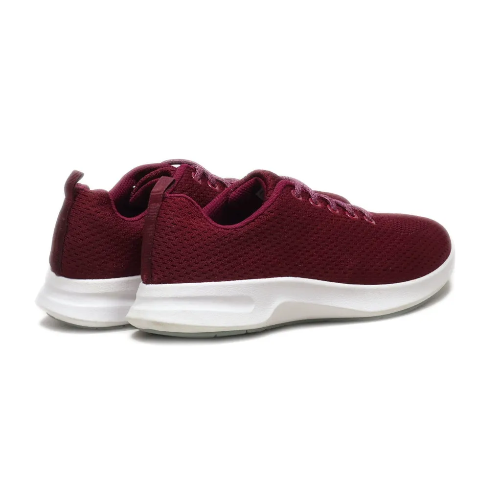 Athletic Sport Shoes Fabric Maroon Colour For Men