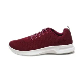 Athletic Sport Shoes Fabric Maroon Colour For Men