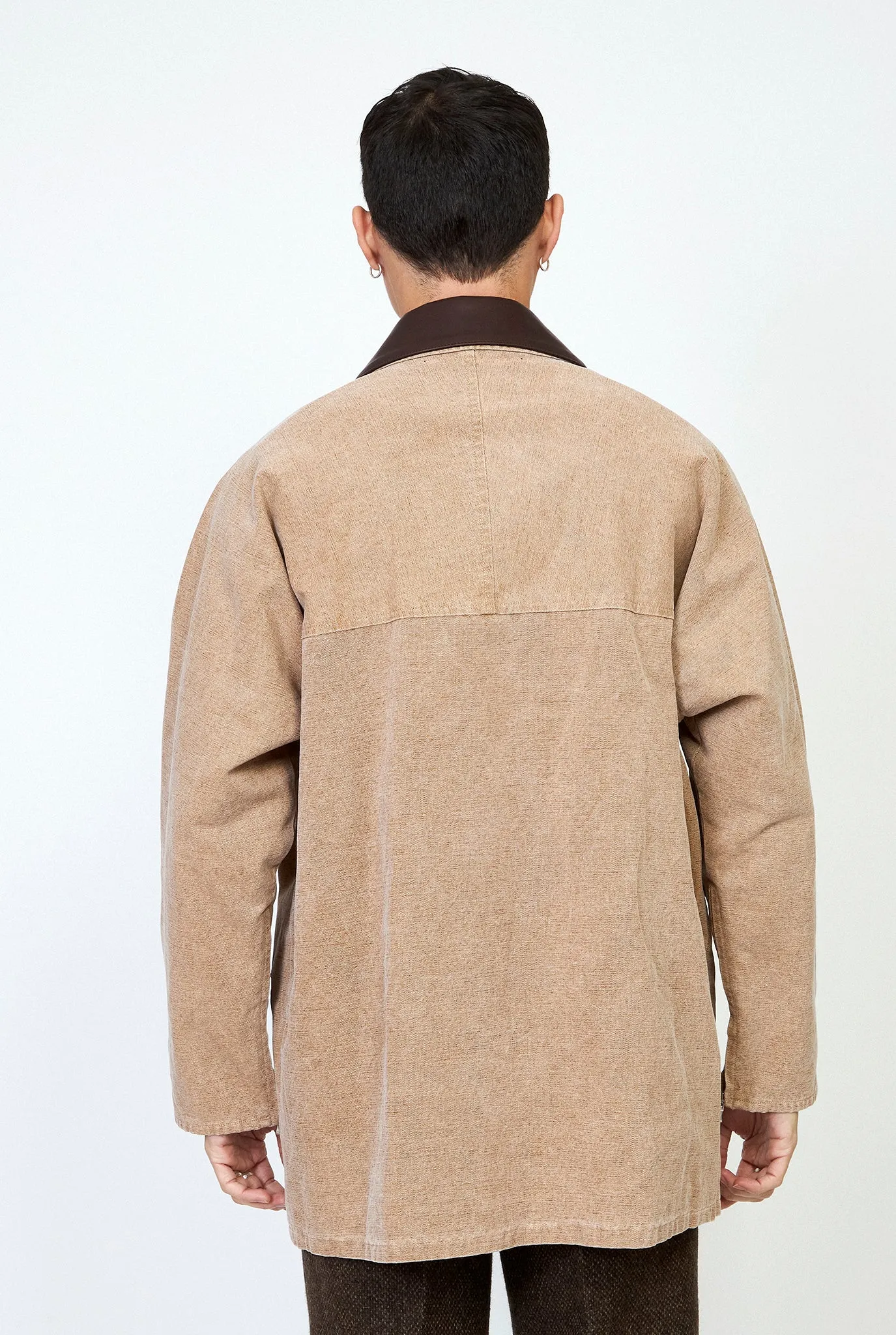 AURALEE Organic Canvas Hunting Blouson