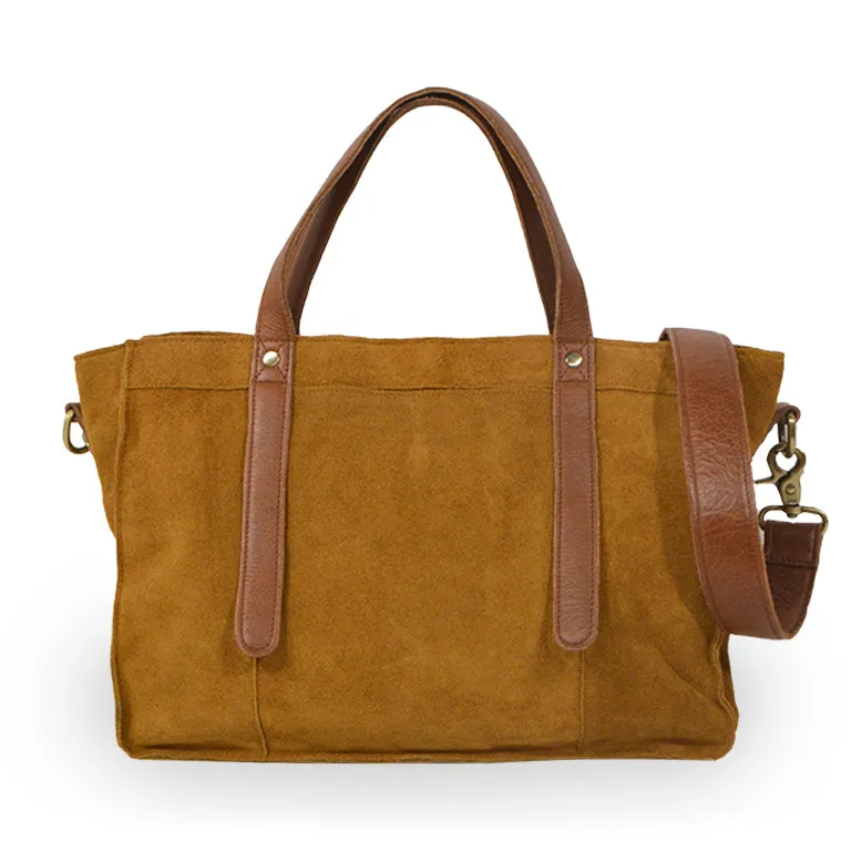 Aurora Suede Tote