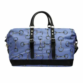 AWST Int'l Lila Vintage Snaffles Strappy Duffel Bag