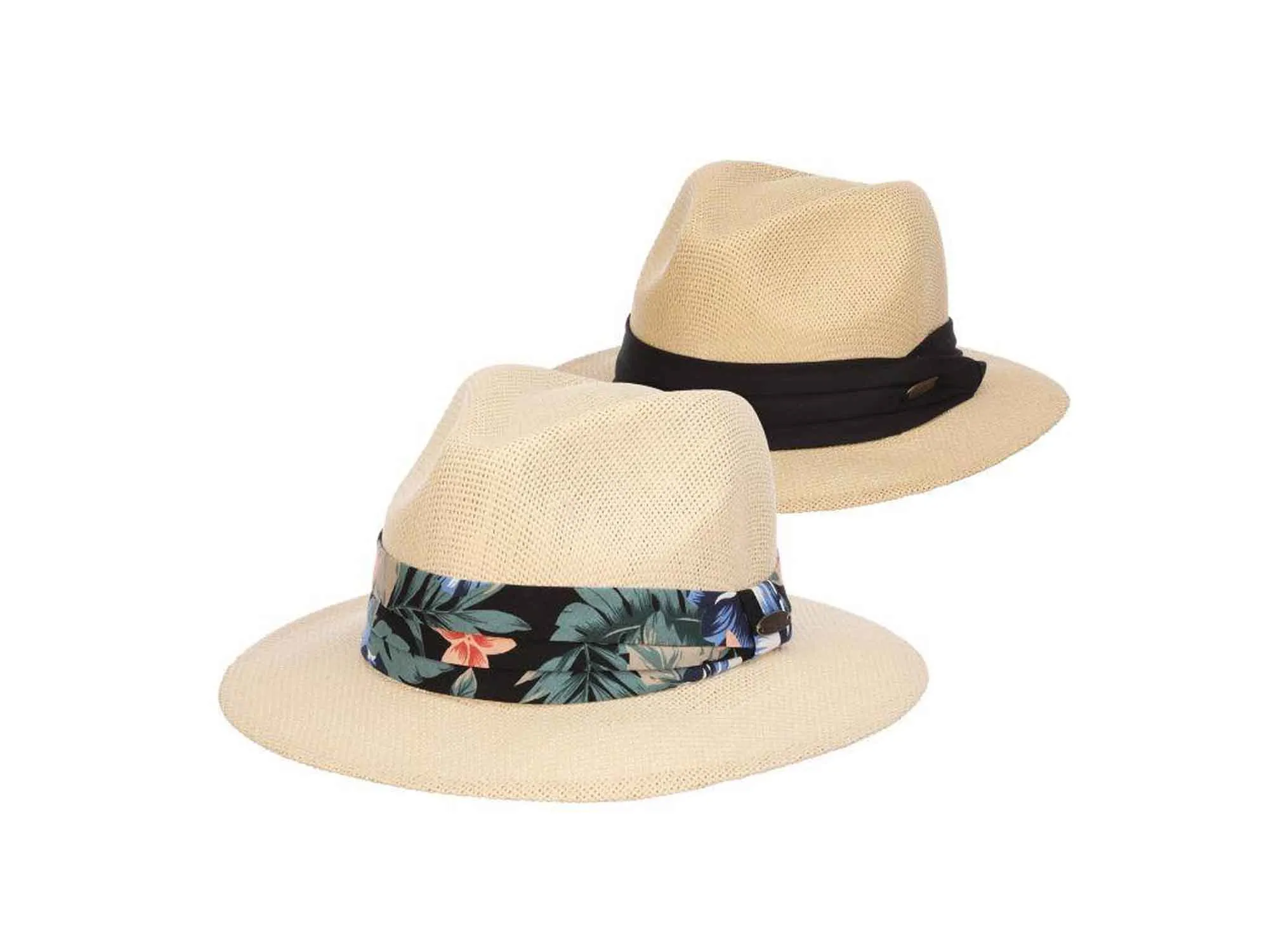 B "Panama Jack MACK" Matte Toyo Safari Hat, Style# PJ203