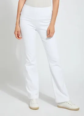 Baby Bootcut Denim - White