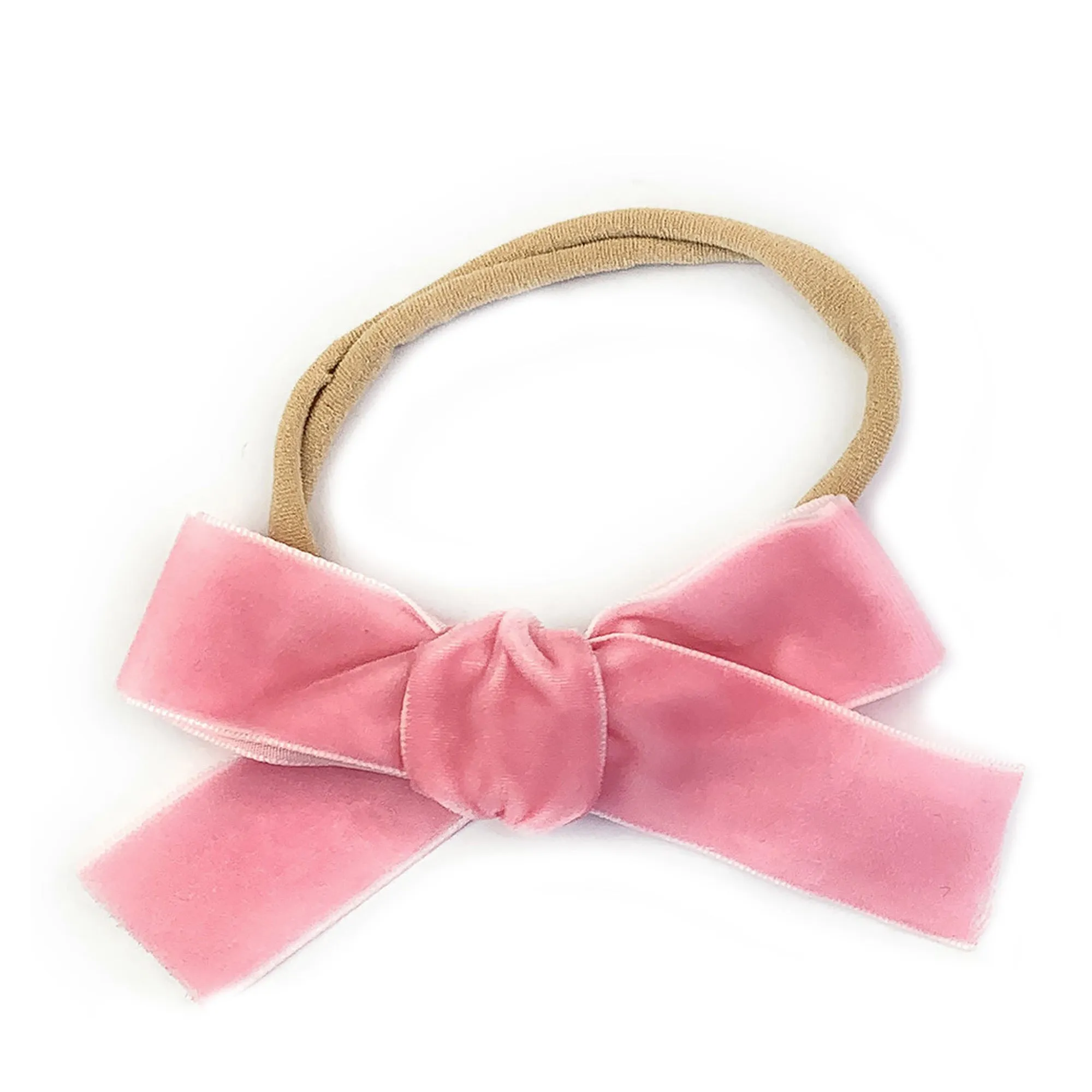 Baby Wisp - Headband - Velvet Bow - 0M 