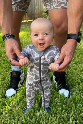 Baby Zip Up - Classic Deer Camo