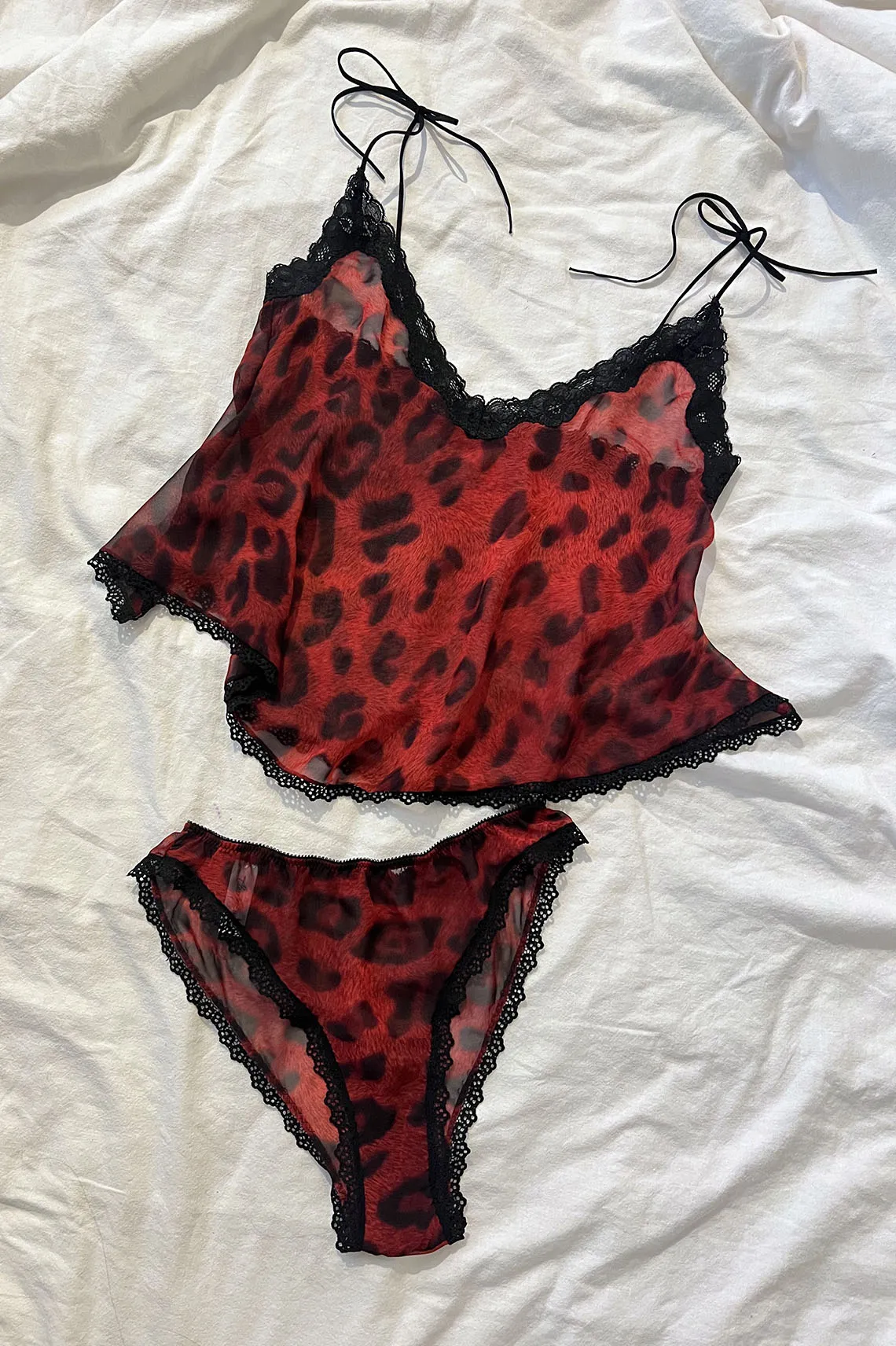 BACK IN STOCK! Leopard Print Camisole Set (only 3 available- any size)