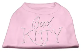 Bad Kitty Rhinestud Shirt Light Pink XXXL(20)