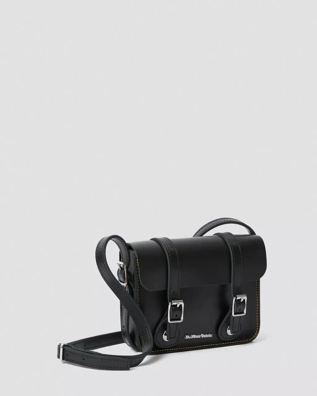 Bag Dr. Martens 7 Inch Leather Crossbody, black