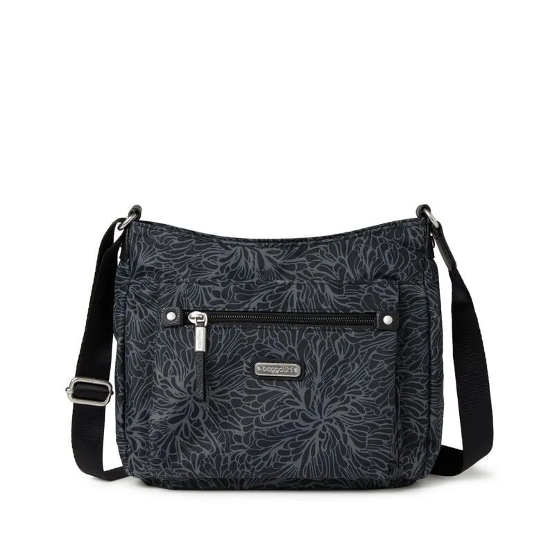 Baggallini Uptown Bagg With RFID Phone Wristlet