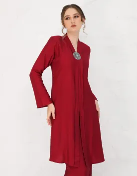 BAJU KEBAYA ADENA (CRIMSON RED)