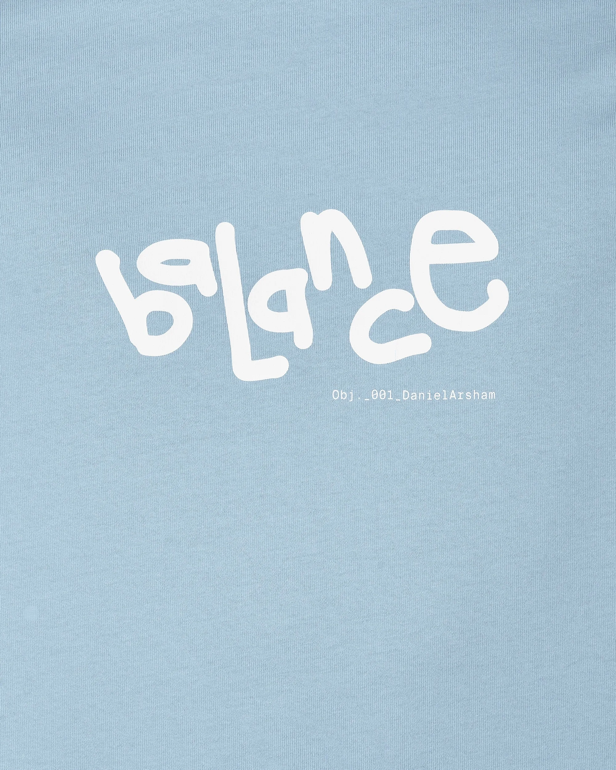 Balance Print T-Shirt Blue