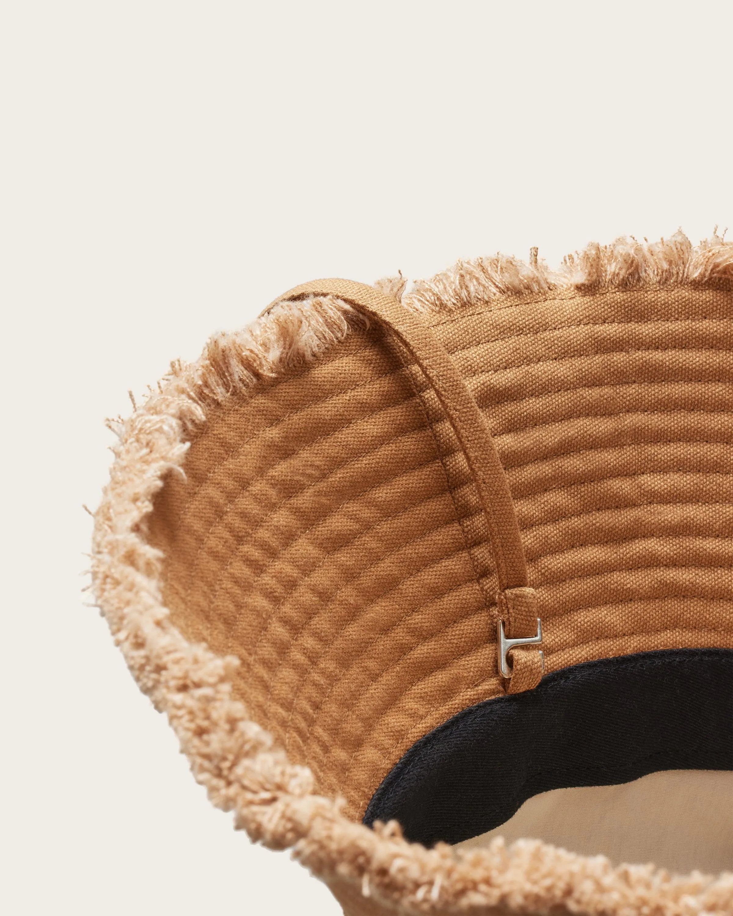 Bali Wide Brim Bucket in Camel