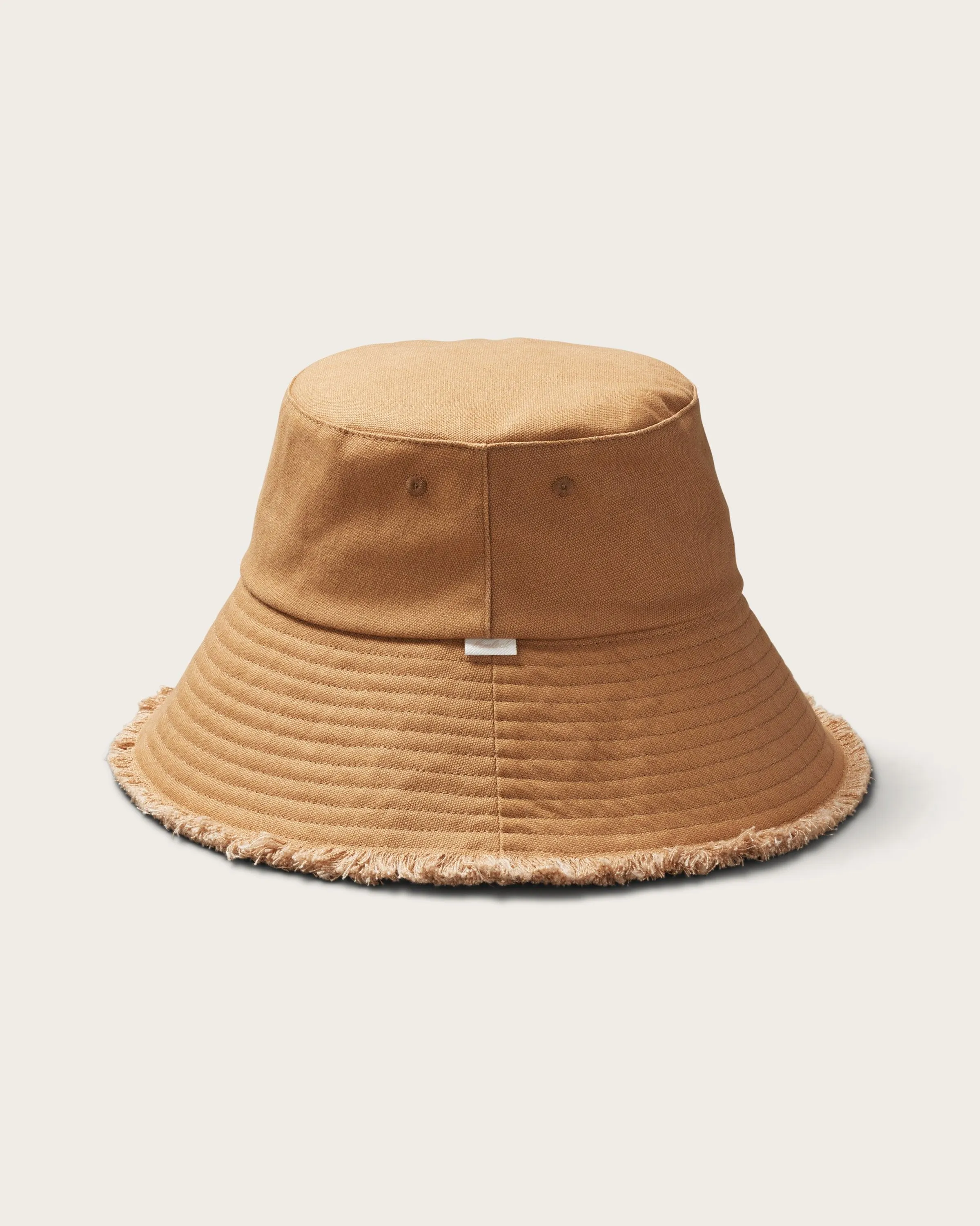 Bali Wide Brim Bucket in Camel