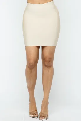 BANDAGE MINI SKIRT