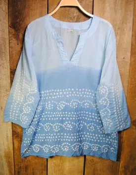 Bandhani Tunic Blue