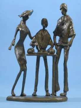 Bar Mitzvah Family Group Sculpture