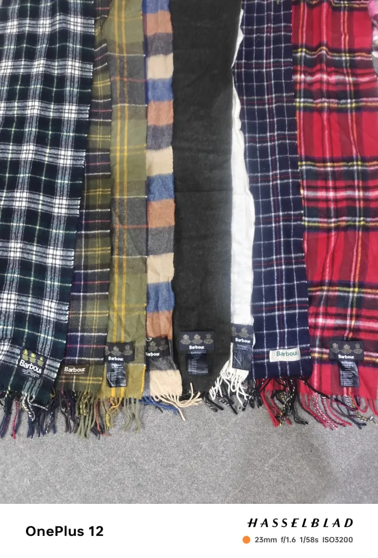 Barbour Scarves 30 pieces