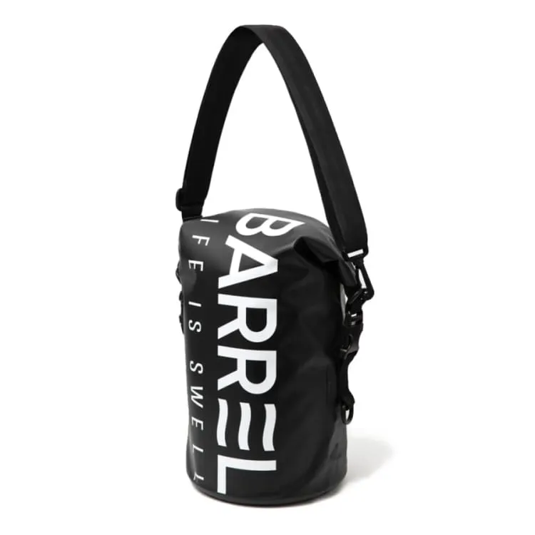 Barrel Piece Logo Dry Bag 10L-BLACK