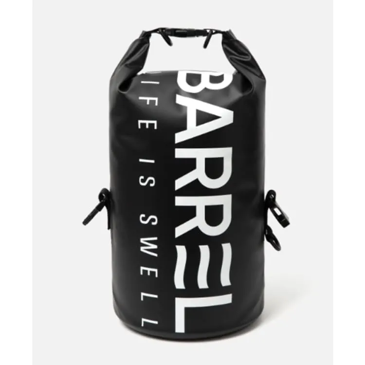 Barrel Piece Logo Dry Bag 10L-BLACK