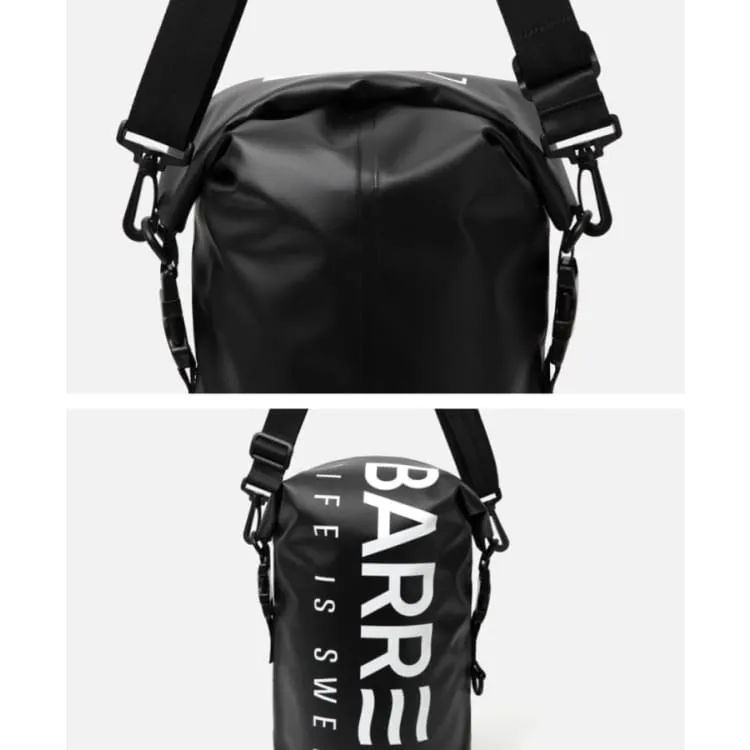 Barrel Piece Logo Dry Bag 10L-BLACK