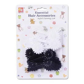 BARRETTES DANDELION FLOWERS