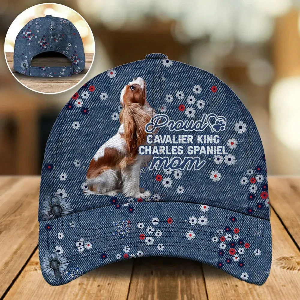 Baseball Cap Proud Dog Mom, Classic Cap With Dog Bread, Dog Mom Cap Hat, Dog Mom Gifts